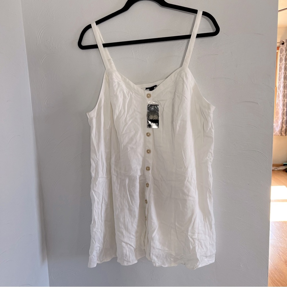 Button-Down Tank Top - Picture 1 of 7